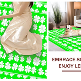 Elegant Green Folk Art Style(Green)