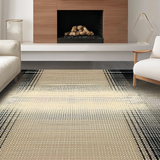 Ultra Soft Area Rug, Non Slip, Stain Resistant, Washable Area Rugs for Living Room, Bedroom, Rustic Cozy Bubble Knot Aesthetic(Beige)