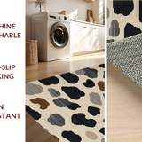 Ultra Soft Area Rug, Non Slip, Stain Resistant, Washable Area Rugs for Living Room, Bedroom, Unique Soft Toned Animal Aesthetic(Beige)