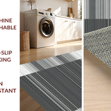 Classic Farmhouse Striped Elegance(Black)