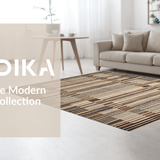 Chic Lattice Design in Brown Shades(Gray)