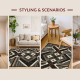 Contemporary Earthy Trellis Vibe(Beige)