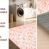 Ultra Soft Area Rug, Non Slip, Stain Resistant, Washable Area Rugs for Living Room, Bedroom, Cozy Plush Fuzzy Appeal(Pink)