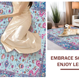 Luxurious Floral Symmetrical Elements(Blue)