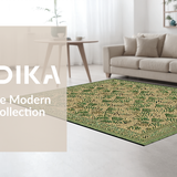 Lively Patterned Entrance Decor(Beige)