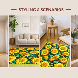 Stylish Vintage Floral Touch(Yellow)