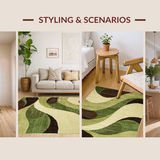 Rustic Swirl Artwork(Beige)