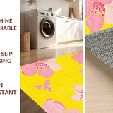 Joyful Circular Floral Fusion(Yellow)