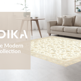 Stylish Distressed Botanical Theme(Beige)