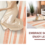 Minimalist Linear Patterned Beauty(Red)