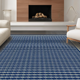 Vibrant Geometric Chevron Style(Blue)