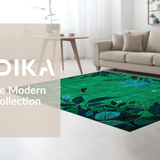 Lush Modern Entomological Print(Green)