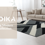 Chic Minimalist Abstract Arrangement(Black)