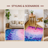 Lively Iridescent Fish Scale Design(Pink)