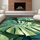 Vibrant Nature Inspired Composition(Green)