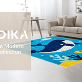 Dynamic Marine Life Educational Design(Blue)