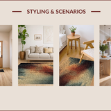Ultra Soft Area Rug, Non Slip, Stain Resistant, Washable Area Rugs for Living Room, Bedroom, Modern Abstract Non-Slip Playroom Rug(Beige)