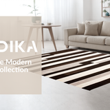 Ultra Soft Area Rug, Non Slip, Stain Resistant, Washable Area Rugs for Living Room, Bedroom, Vibrant Eclectic Animal Texture(Brown)