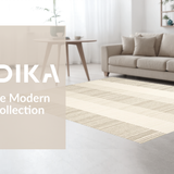 Contemporary Cream and Beige Fusion(Beige)