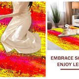 Striking Colorful Fluid Composition(Red)