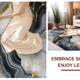 Contemporary Textured Visual Harmony(Gray)