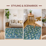 Timeless Floral Design with Grace(Blue)