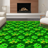 Bright Cheerful Shamrock Art(Green)