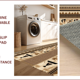 Ultra Soft Area Rug, Non Slip, Stain Resistant, Washable Area Rugs for Living Room, Bedroom, Rustic Brown Cream Man Cave Fishing Rug(Beige)