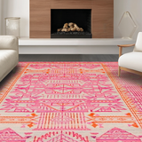Playful Whimsical Graphic Arrangement(Pink)