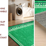 Elegant Green Geometric Composition(Green)