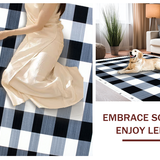 Distinctive Minimalist Abstract Game Arrangement(Black)