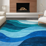 Luxurious Plush Shaggy Appeal(Blue)