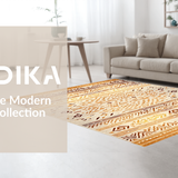 Lively Abstract Geometric Elements(Beige)