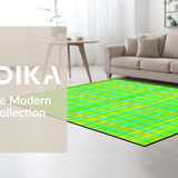 Contemporary Bold Striped Fusion(Yellow)