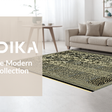 Chic Charcoal Cheetah Motif(Beige)