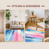 Artistic Watercolor Gradient Composition(Pink)