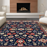 Contemporary Ogee Patterned Touch(Black)