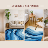 Lush Tranquil Seafoam Feel(Blue)