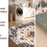 Lively Vintage Inspired Floral Motif(White)