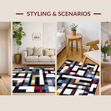 Contemporary Minimalist Textual Style(Black)