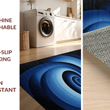 Lively Textured Optical Movement(Blue)