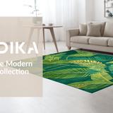 Bold Green Geometric Creation(Green)