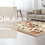 Contemporary Bold Leaf(Ivory)