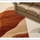Ultra Soft Area Rug, Non Slip, Stain Resistant, Washable Area Rugs for Living Room, Bedroom, Modern Thin Non-Slip Bedroom Carpet for Cozy Home Office(Beige)
