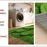 Ultra Soft Area Rug, Non Slip, Stain Resistant, Washable Area Rugs for Living Room, Bedroom, 3D Moss Playroom Pet-Friendly Ultra Soft Floor Mat(Green)