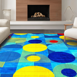 Eye Catching Blue Circular Visuals(Blue)