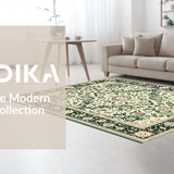 Elegant Sage Ogee Motif(Beige)