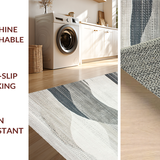 Chic Distressed Abstract Swirl Design(Gray)