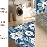 Coastal Hibiscus Floral Accent(Blue)