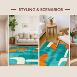 Eclectic Geometric Expression(Blue)